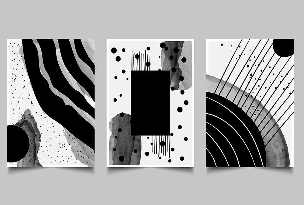 Black White Canvas Prints